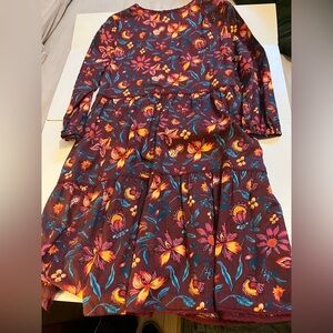 Sundance Sz S loose fit casual floral dress NWOT